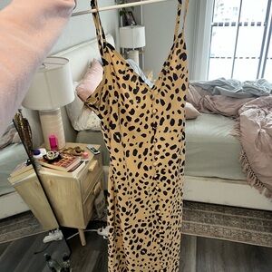 Princess Polly Leopard Print Maxi Dress
